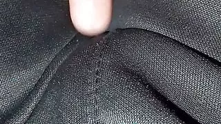 Teen girl used fingering deep in pussy