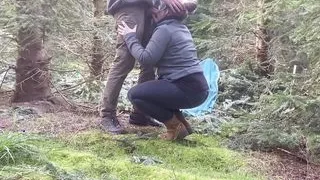 The two of us in the woods!