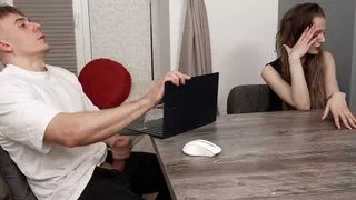 Horny Girl Surprises Guy with Creamy Creampie