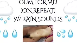CUM FOR ME (Rain ASMR)