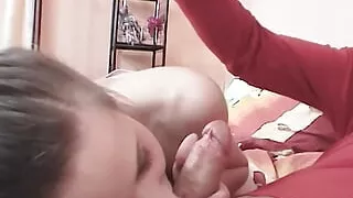 Blonde Teen Gets the Facial Insemination