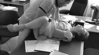 Boss and Secretary. Office Sex. Real Porn. Secretary Sucked Dick