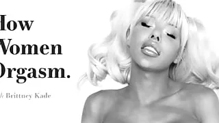 UP CLOSE - How Women Orgasm With Stacked Trans Brittney Kade! SOLO TRANS MASTURBATION! FULL SCENE