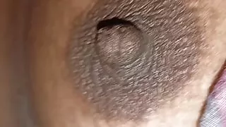 He pressed his wife's tit and said she would fuck her