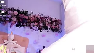 White evening dress Milana