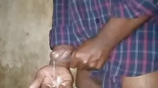 village boy handjob in bathroom