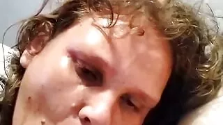 Stacy sucked your cock and you fucked her and cum pov on her face  ( cum scenes on fancentro(