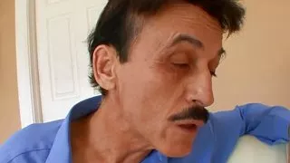 A Blonde Gets Her Pussy Slammed and Ass Licked While Her Husband Jerks off