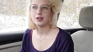 MyDirtyHobby - Amazing outdoor solo masturbation for amateur blonde