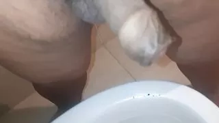 Horny old man cum tribute