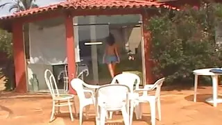 Two Teen Brazilian Girls try Lesbian Sex for First Time