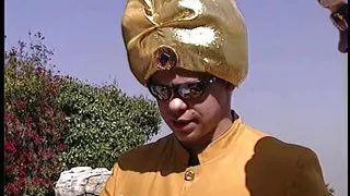 Curvy blonde in glasses fills both her holes with dicks