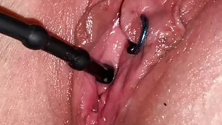 Pussy Throbbing From Orgasm with Stimulation of My Urethra