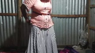 First time Village husband wife