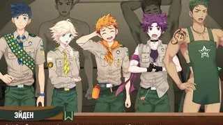 Game: Friends Camp, Episode 24 - Funny memories of Scouts (Russian voice acting)