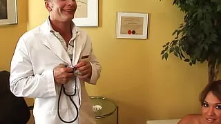 The vicodin didnt help her depression so she fucked the doctor and it felt good