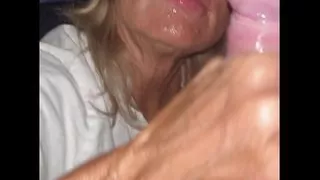 Producer Directs Wife to Suck Fans Cock