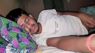 Precum cuming from my dick in the morning