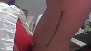 Smashing a virgin ass