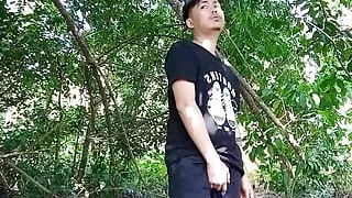 Road masturbation exhibitionist