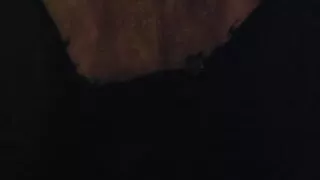 Sliding on bbc dildo