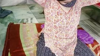 Homemade Horny and Hot Desi Couple Fucking with Husband