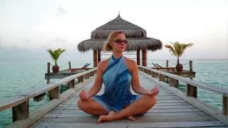 Selena's fun after walking