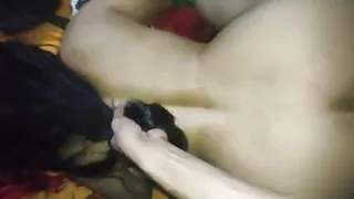 Indian big ass girlfriend love doggy style every day with new boys