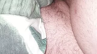 Step mom saw step son big erection and handjob