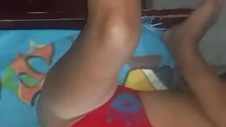 student lets her study partner masturbate while she is naked and gives him a blowjob