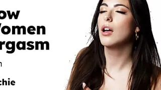 UP CLOSE - How Women Orgasm With The Attractive Gal Ritchie! SOLO FEMALE MASTURBATION! FULL SCENE