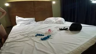 Hot wife fucks husband's ass