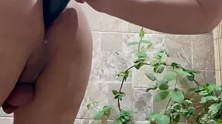 Ass Dildo Prostate Massage and Piss Squirting Orgasm! Deepthroat My Ass Lover Dominant