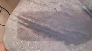 Mature milf playing with her pussy and putting toy until she gets wet