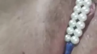 Playing with my pearls