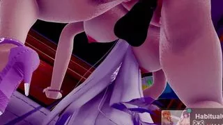 mmd r18 Haku DragonLady sexy anime hentai 3d sex fap hero wife cheating with king