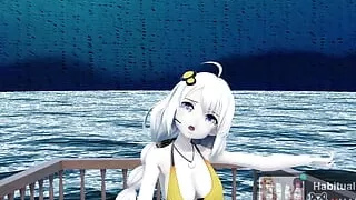 mmd r18 Akari anal sex queen want to fuck the prince dildo milf ahegao sex 3d hentai