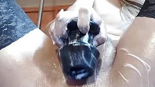 Superbe plug tunnel anal (psykoanal)