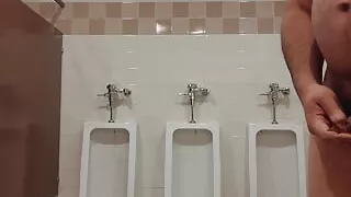 Hands free soft cock masturbation and ejaculating in underwear