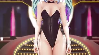 Mmd R-18 Anime Girls Sexy Dancing Clip 468