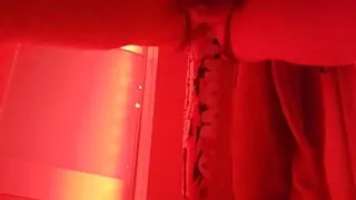 Krystall Cox using a basseball bat to strech her ass pussy