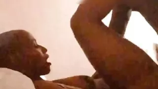 Taboo sex for Big ass milf gets missionary pounding from son