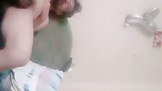 Hot Dad masturbating hard