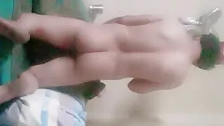 Hot Dad masturbating hard