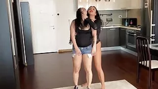 Lift and Carry Erotic - I Will Get Out All Your Fucking Energy of Your Body Bitch by Top Babes Nilla Black and Rosalina Love