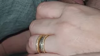 Step son let me handjob your cock in bed