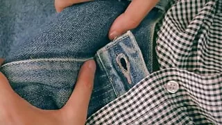 Jerking my big twink cock in bed until I shoot a thick load. Would love you to take it in your mouth.