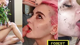 Human Ashtray, Spitting on Face and Mouth and Anal as a Vase