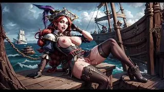 Horny Girls Sex On Board ( cum inside pussy , tight pussy , big boobs )