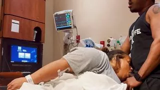Wife cheats on her husband while in the ER